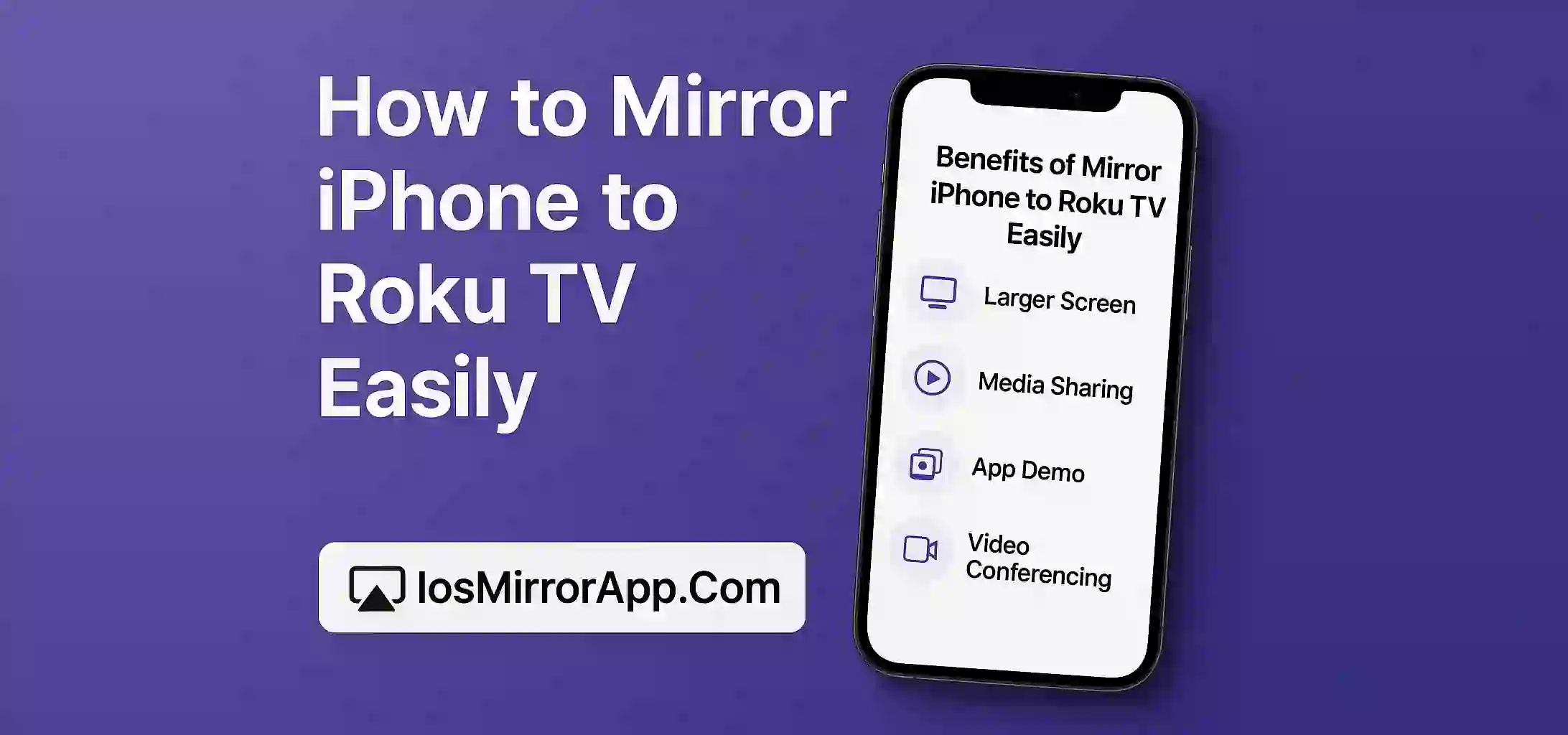 How to Mirror iPhone to Roku TV Easily